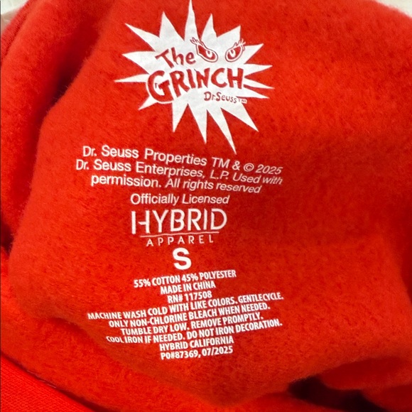 Dr. Seuss Red Grinch and Max Kids Hoodie - Picture 5 of 5